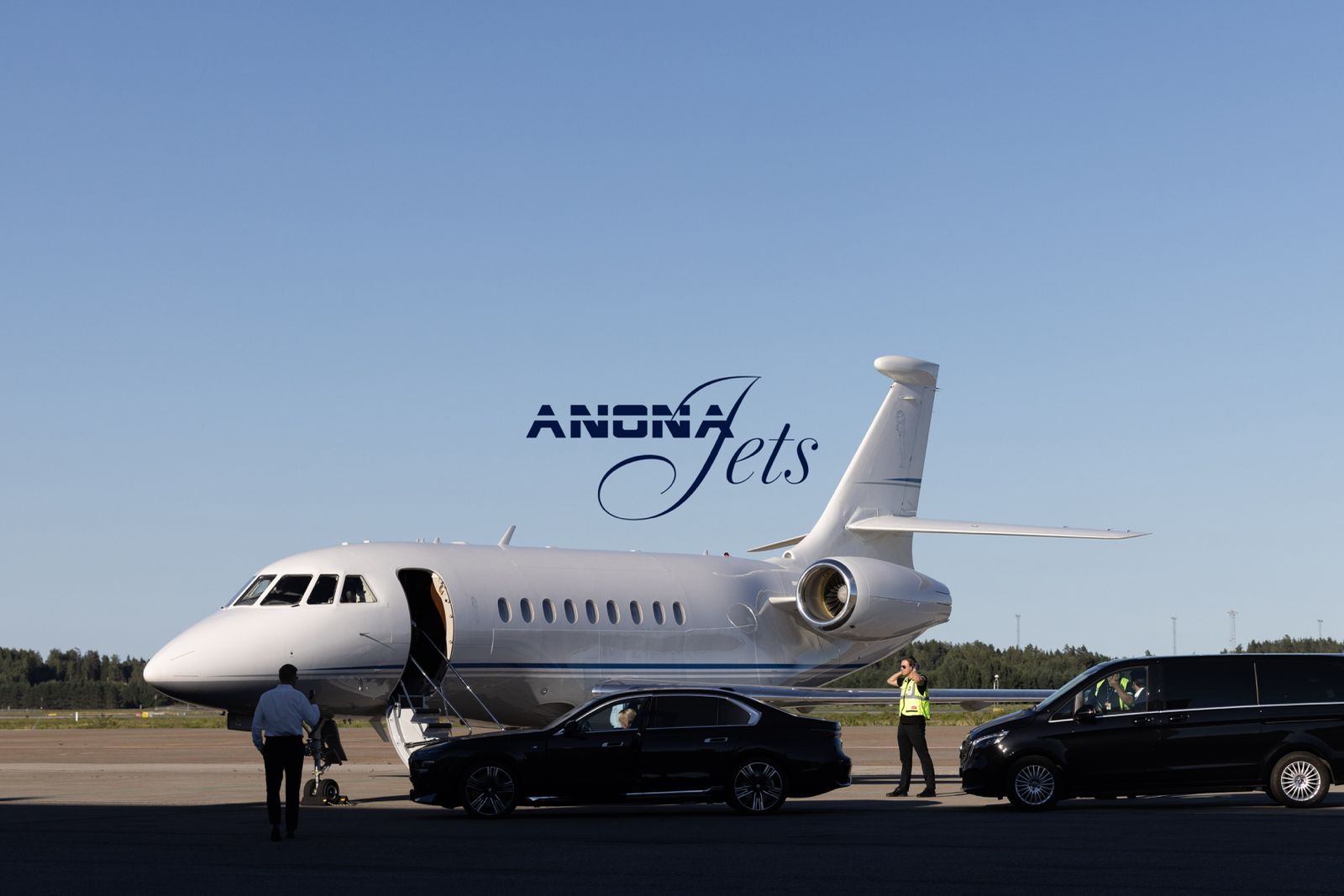 Privatfly på rullebanen
